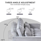Convertible Sleeper Sofa Bed, Modern Pull Out Couch Bed