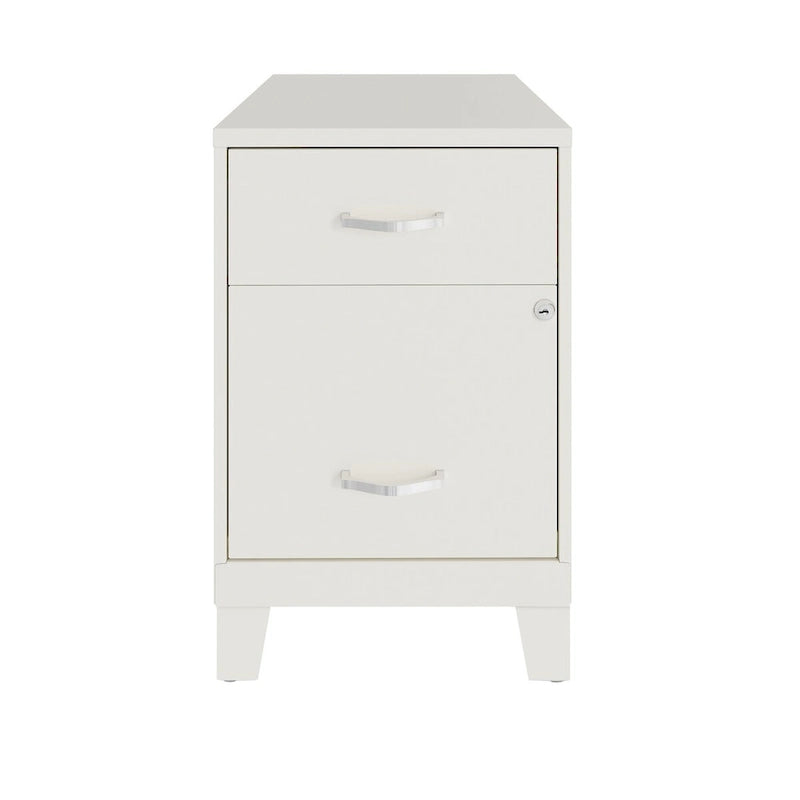 Space Solutions 18D 2 Drawer Vertical File Cabinet with Accessory Drawer and Legs