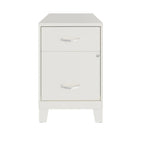 Space Solutions 18D 2 Drawer Vertical File Cabinet with Accessory Drawer and Legs
