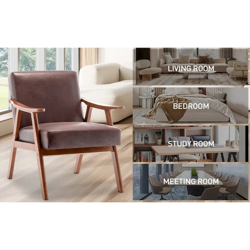 Mid-Century Modern Chair, Living Room Chair