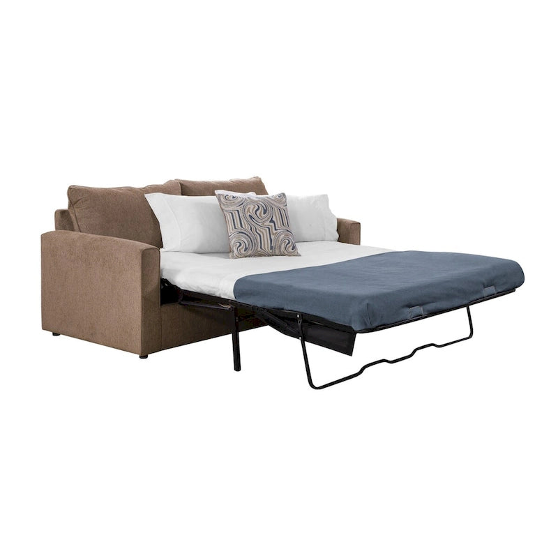 American Furniture Classics Delilah Model 8-040M-A441V2 Sleeper Sofa with 2 Throw Pillows
