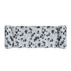 Floral Traditional Storage Bench Ottoman with Rolled Arms