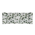 Floral Traditional Storage Bench Ottoman with Rolled Arms