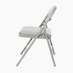 Bernadine Basics Collection Vinyl Folding Chair, Pack of 4