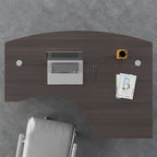 Studio C 60W Right Handed L-Bow Desk Shell by Bush Business Furniture