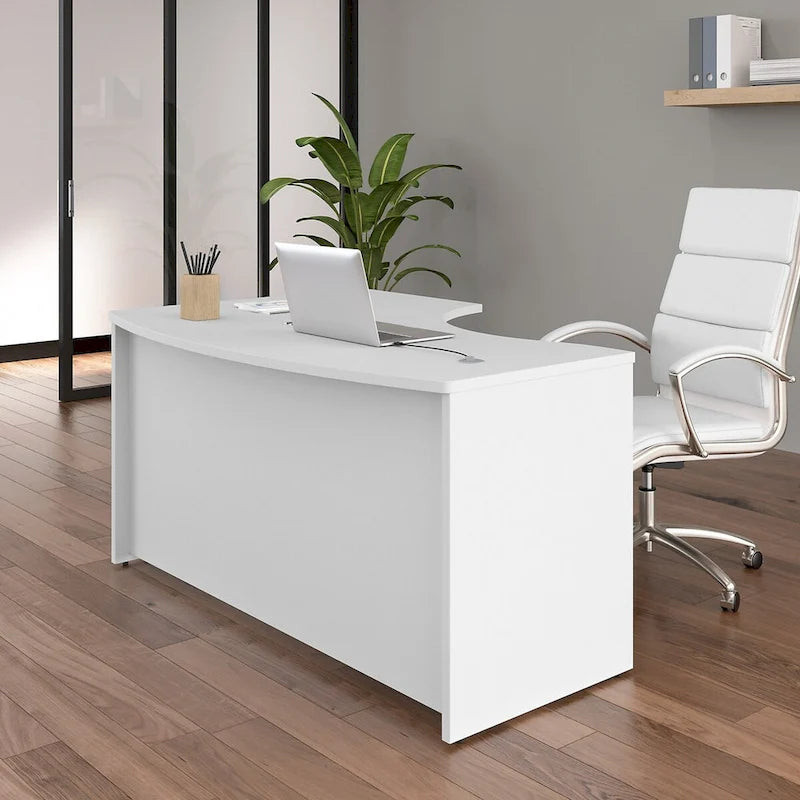 Studio C 60W Right Handed L-Bow Desk Shell by Bush Business Furniture