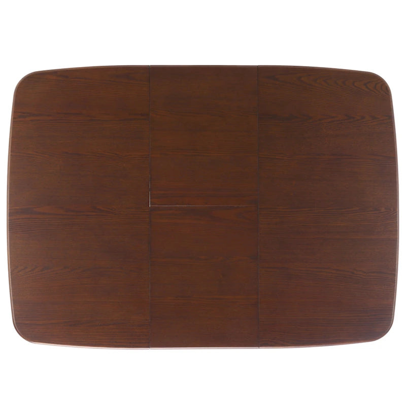 SAFAVIEH Couture Jeanick Extendable Dining Table - 50 W x 50 D x 30 H - 50Wx50Dx30H
